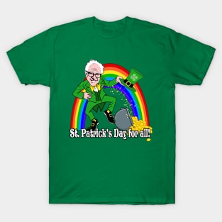 Bernie Sanders 2020 St. Patrick's Day for All T-Shirt